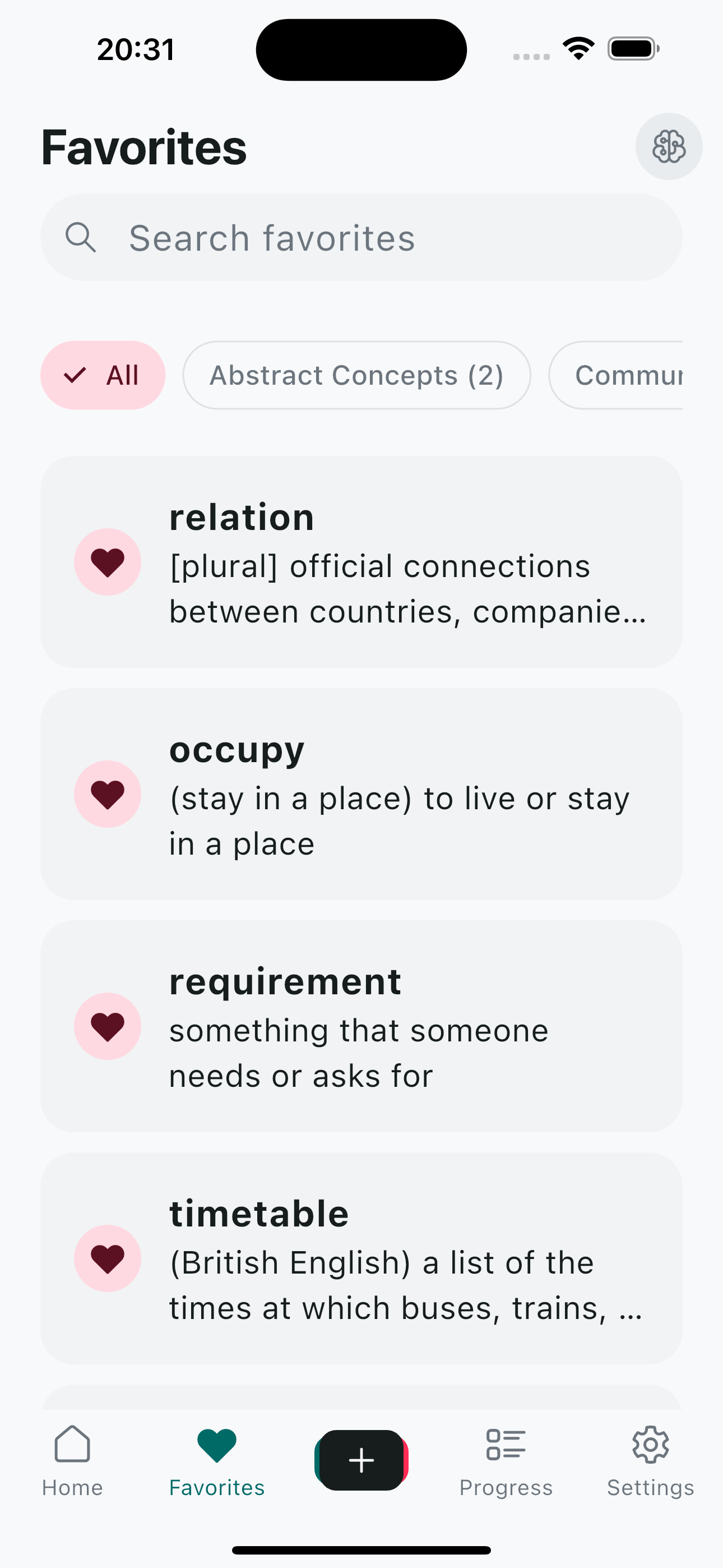 VocaTok app screen 4